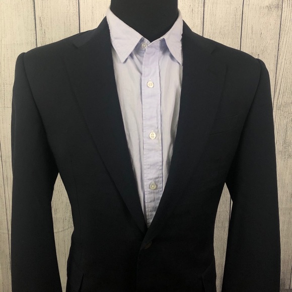 Hickey Freeman Other - Hickey Freeman 42R Navy Blue Wool Cashmere Blazer